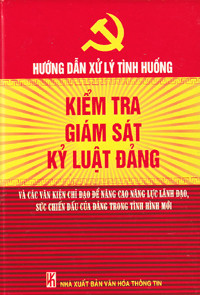 Hướng dẫn xử lý tình huống kiểm tra giám sát Kỷ luật Đảng